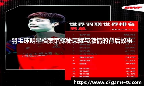 羽毛球明星档案馆探秘荣耀与激情的背后故事